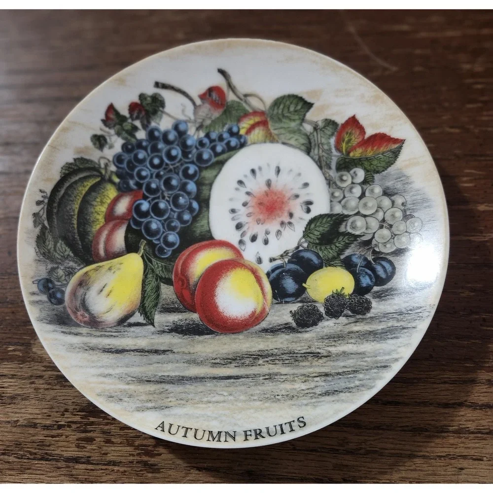 Country Fruits And FLOWERS 1983 PLATES